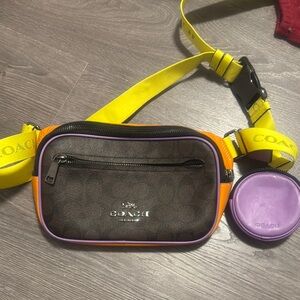 Coach Multicolor Belt Bag